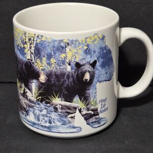 Bears Ceramic Mug By Gardner ~ Hidden Images Mug Collection~Find 16 Bears